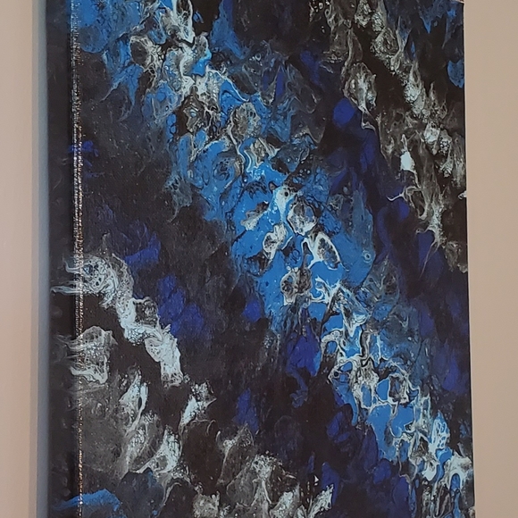 Acrylic Fluid Art on Canvas - Picture 3 of 3